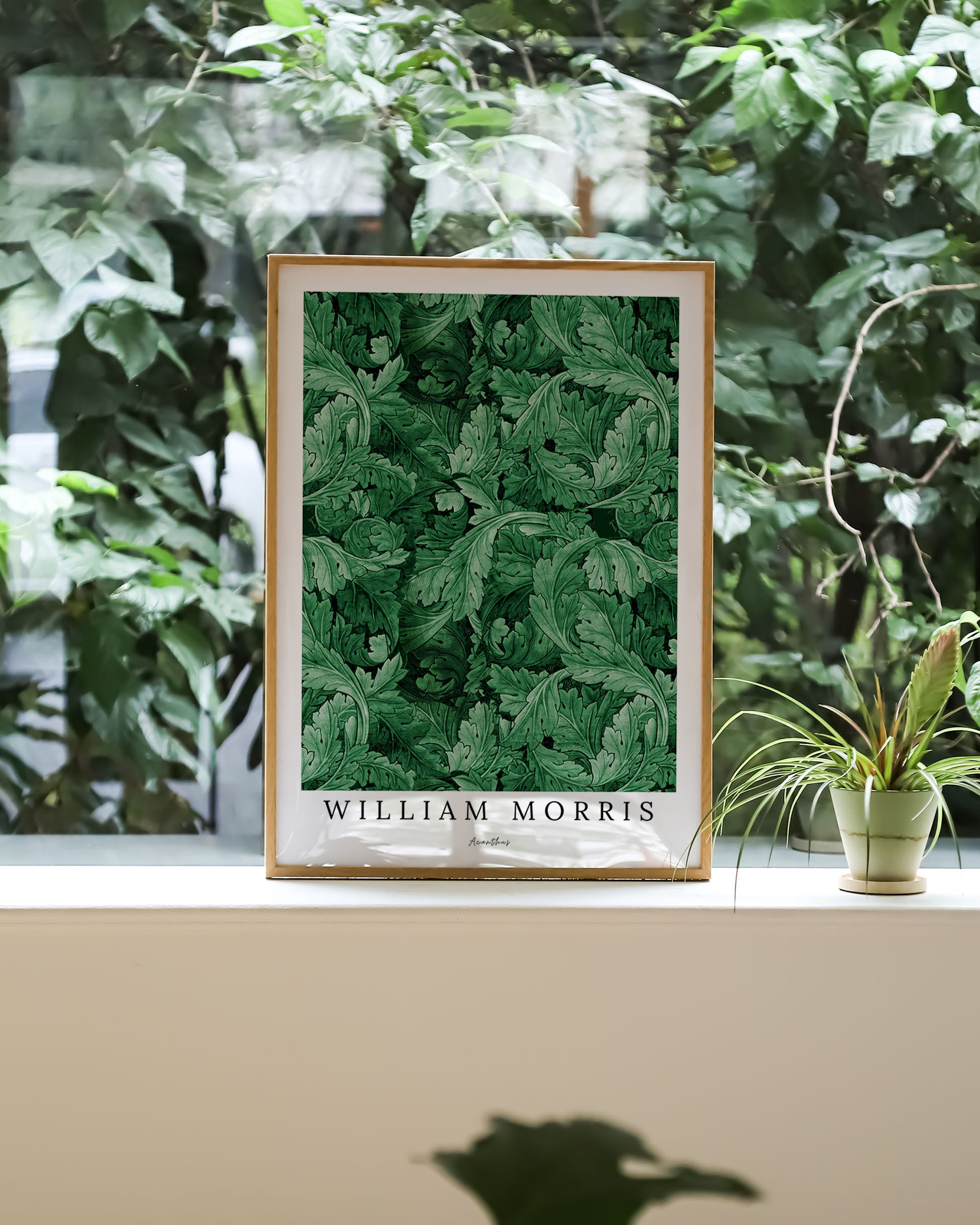 Willow Bough V1 Poster – Print Material Wandbild, moderne Kunst & Fine Art Print von Spawnd, handgefertigt & Made in Germany