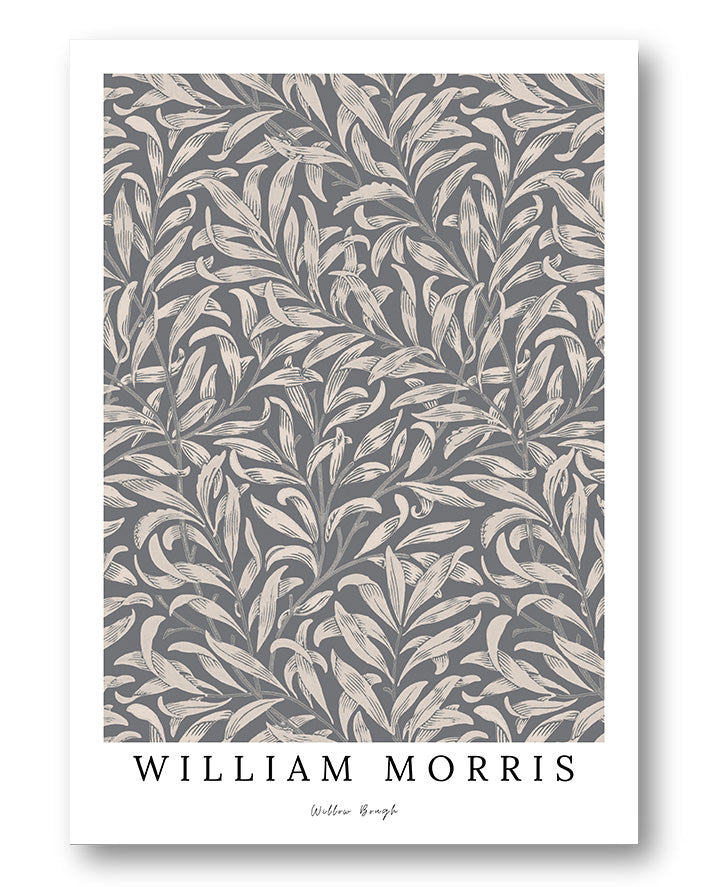 Willow Bough V3 Poster – Print Material Wandbild, moderne Kunst & Fine Art Print von Spawnd, handgefertigt & Made in Germany