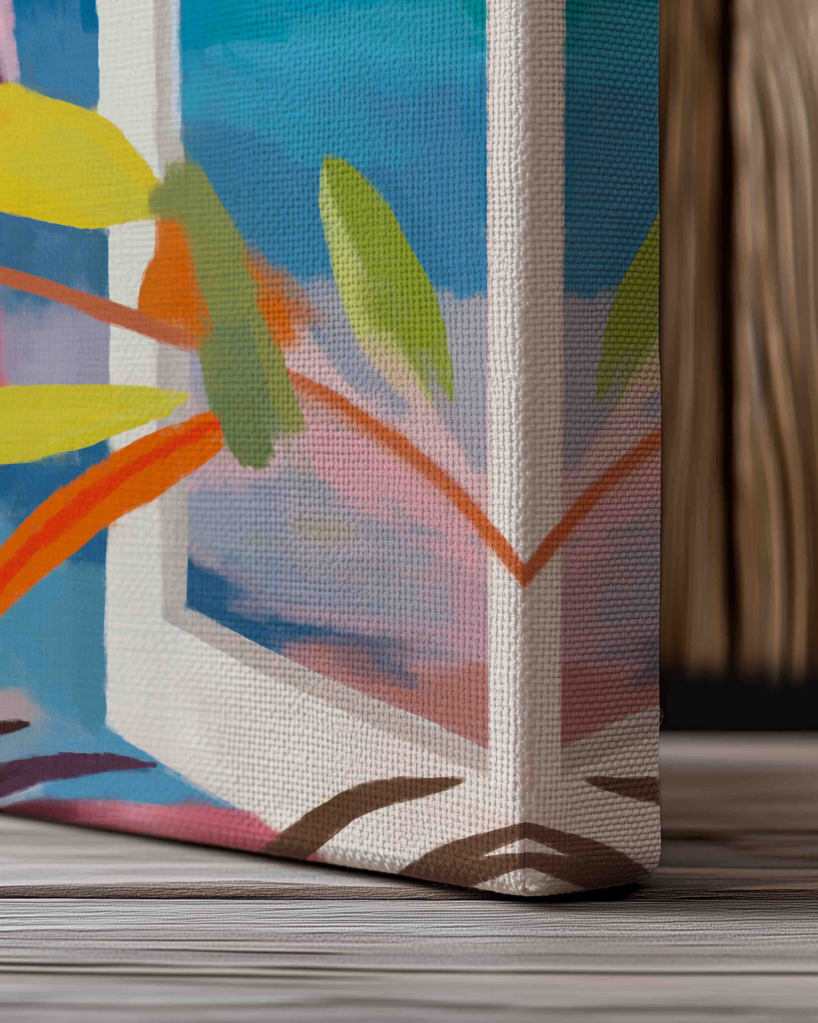 Wintergarden Poster – Print Material Wandbild, moderne Kunst & Fine Art Print von Spawnd, handgefertigt & Made in Germany