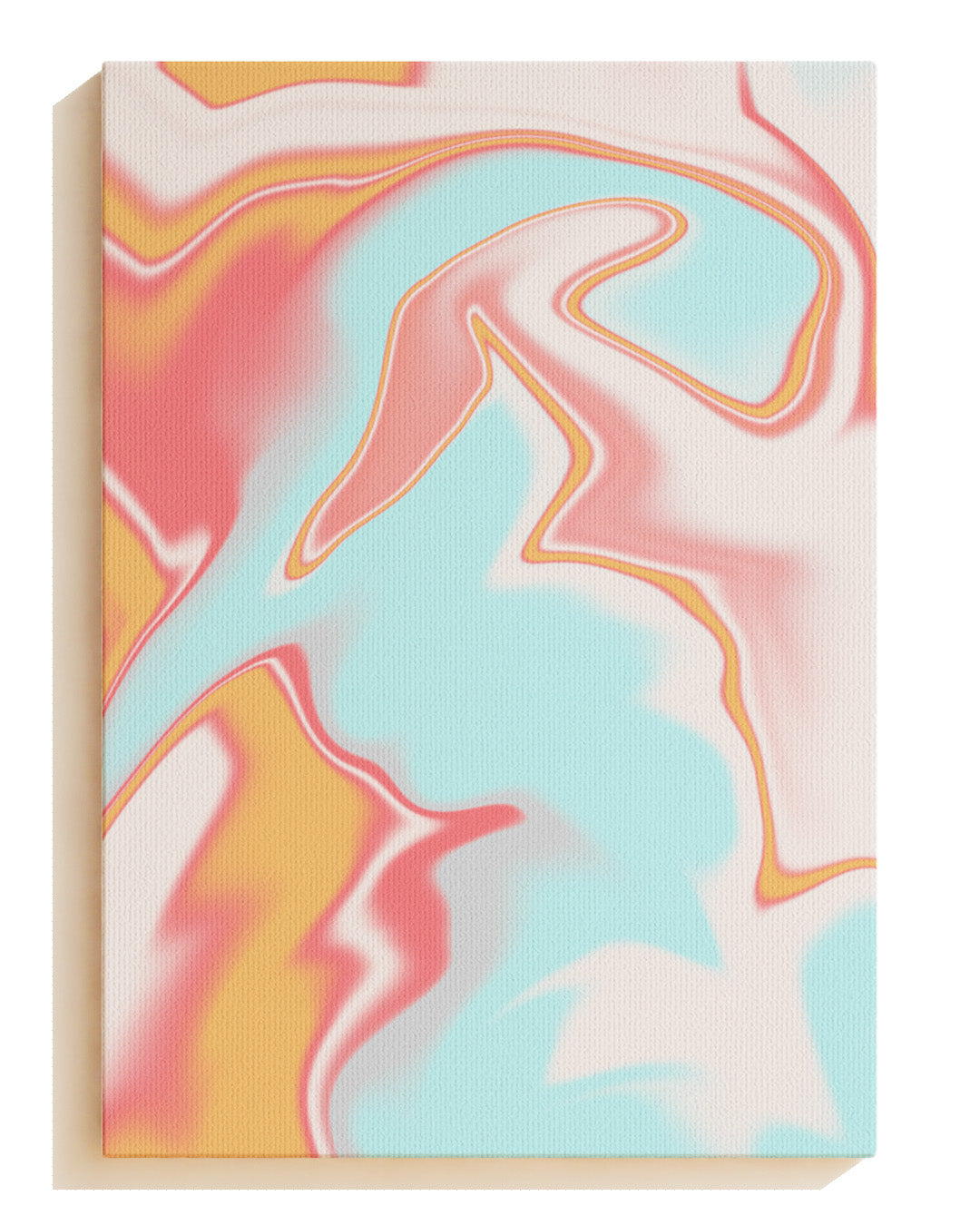 Laguna del volcan - Canvas