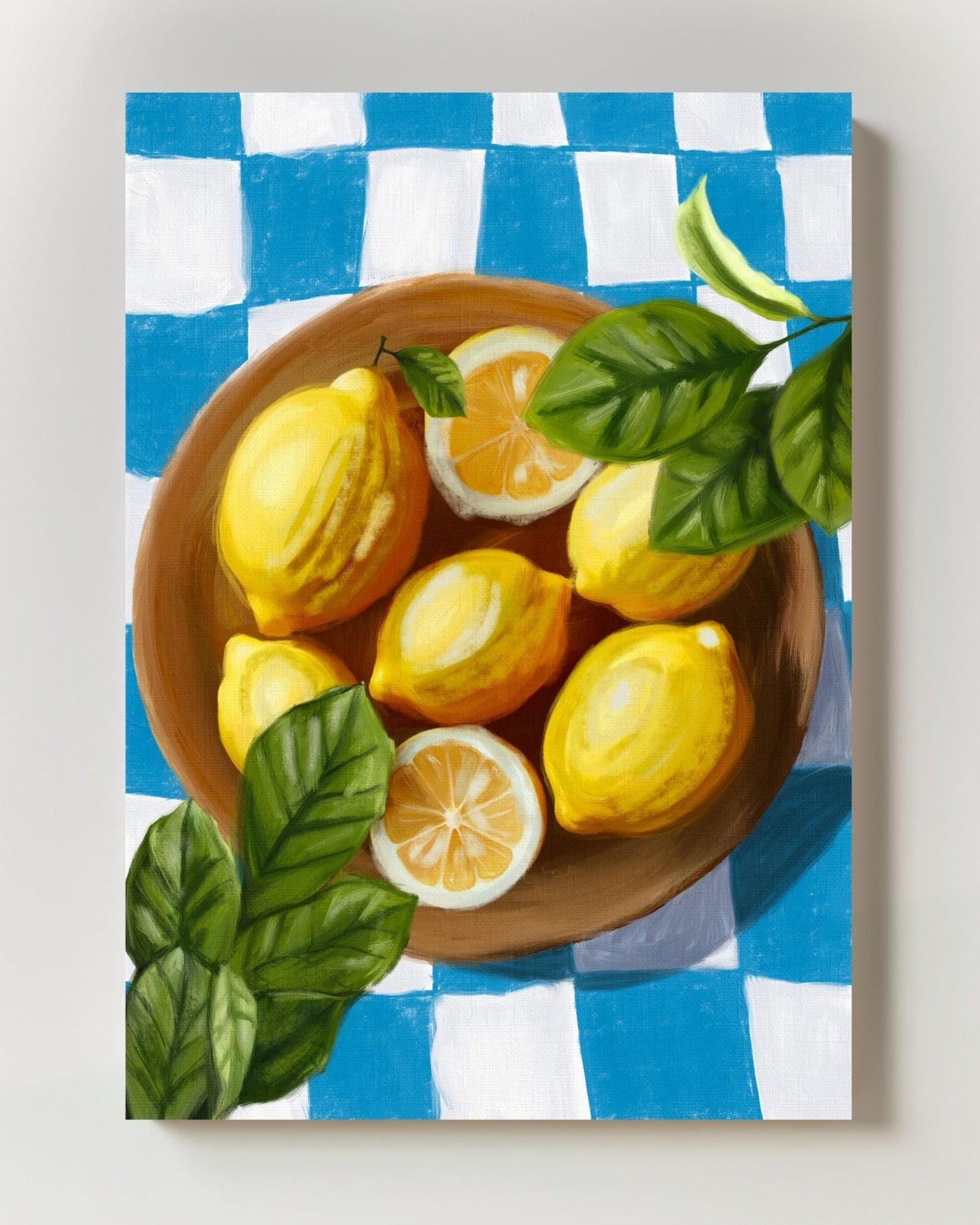 Zesty Blocks Poster – Print Material Wandbild, moderne Kunst & Fine Art Print von Spawnd, handgefertigt & Made in Germany