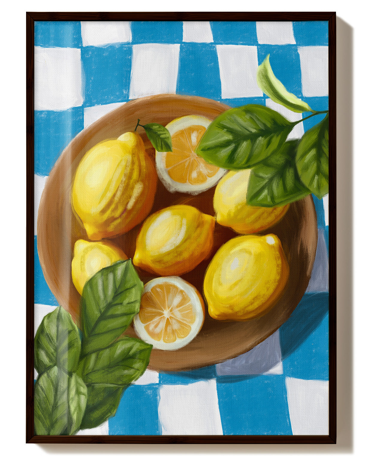 Zesty Blocks Poster – Print Material Wandbild, moderne Kunst & Fine Art Print von Spawnd, handgefertigt & Made in Germany