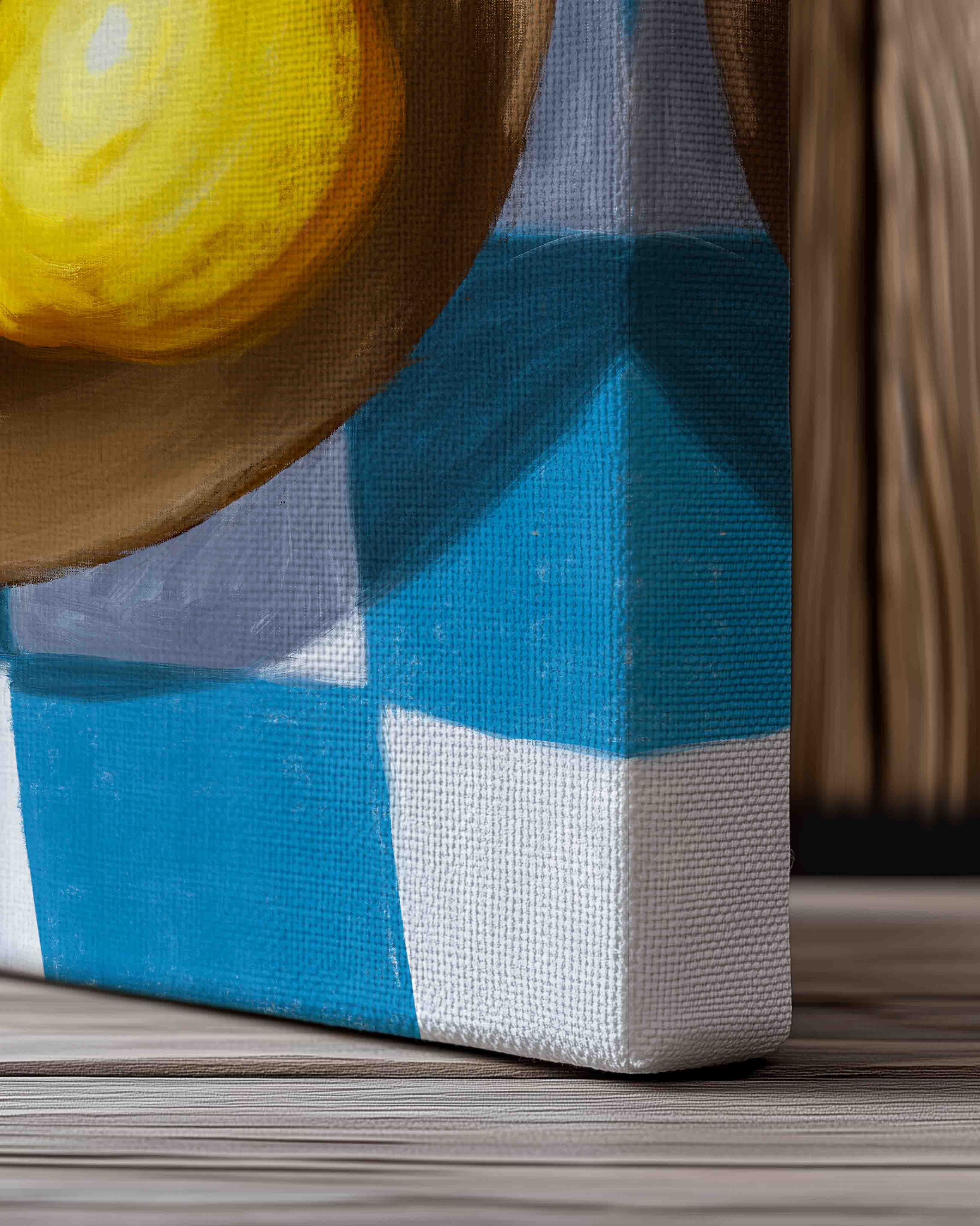 Zesty Blocks Poster – Print Material Wandbild, moderne Kunst & Fine Art Print von Spawnd, handgefertigt & Made in Germany